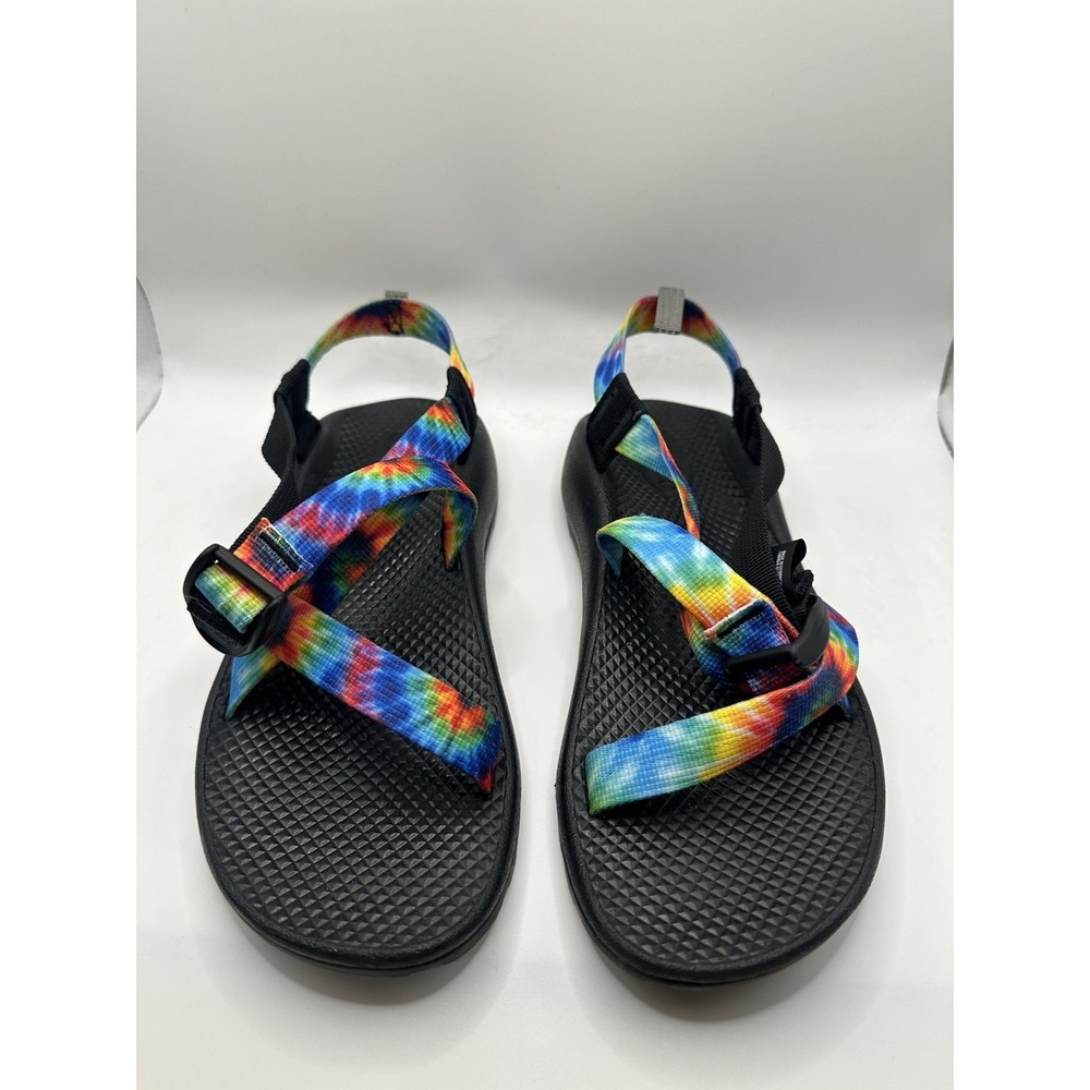 Chaco Z1 Ecotread sandals Tie Dye Rainbow Kid's 6